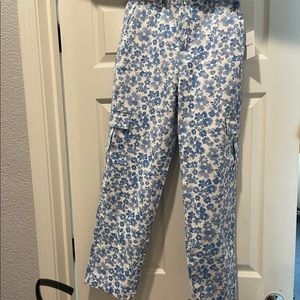 Forever 21 Floral Ankle Pants